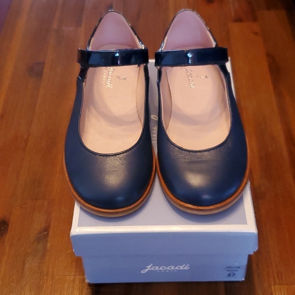 Navy Blue Mary Jane Shoes